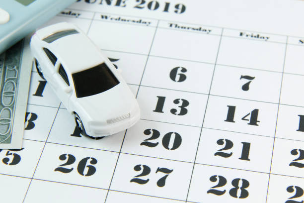 Calendar representing car accident claim deadlines in Ontario